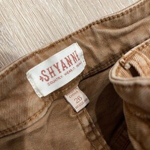 Boot Barn Shyanne Caramel Brown Denim Jeans